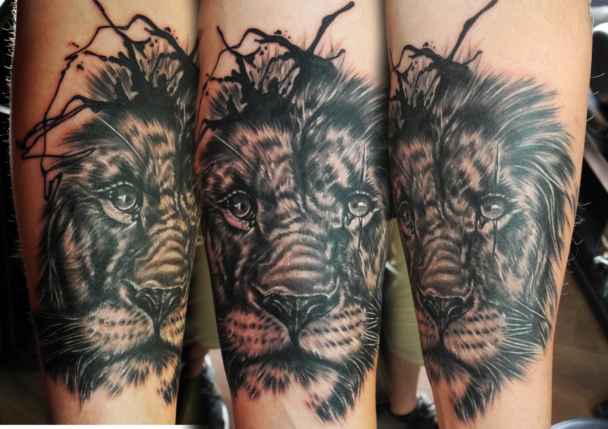Tattoo Löwe