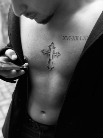 Tattoo cross Kreuz